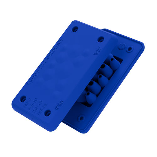 Entrada de cable IP66 - MH-10 F 12-1 FDA - Trelleborg Cable Entry Solutions - para cable