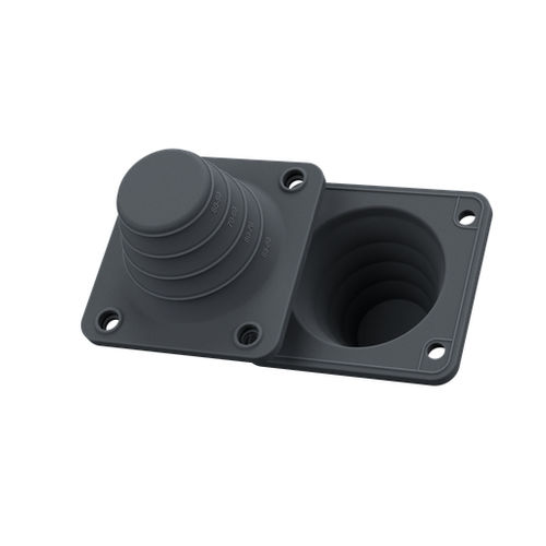 Pasacables de TPE - T-CG 50-88 BLACK UL94 V-0 - Trelleborg Cable Entry Solutions - de membrana / IP66