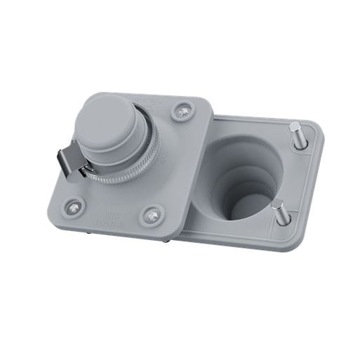 Pasacables de TPE - T-CG 36-62 LIGHT GREY - Trelleborg Cable Entry Solutions - de membrana / IP66