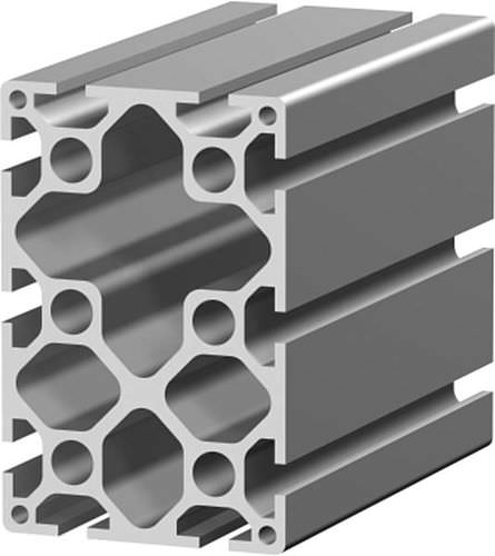 Perfil de aluminio - 1.11.080120.104SP - MayTec - en T / para cargas pesadas