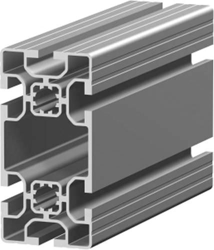 Perfil de aluminio - 1.11.050100.64L - MayTec - en T / para sala blanca