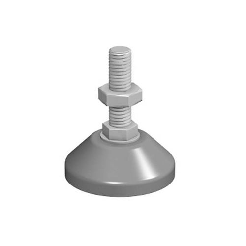 Pie de máquina - MayTec - de aluminio / reglable / roscado