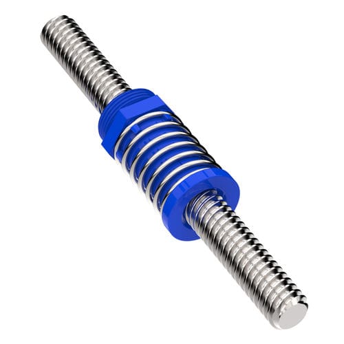 Tornillo de avance con sistema de recuperación del juego - ATAxxxxxL - Helix Linear Technologies - de roscado redondo / de plástico / tuerca