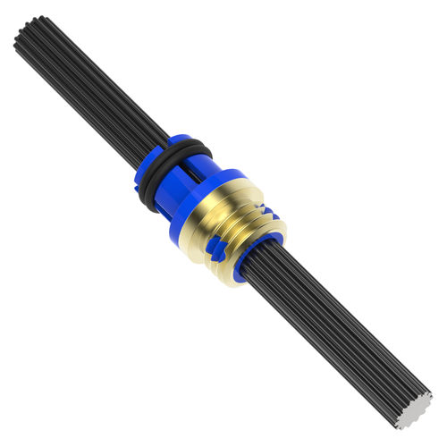 Eje de acero inoxidable - PTA series  - Helix Linear Technologies - anillado / para la industria