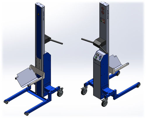 Aparato de levantamiento manual - EVO150 - RIEVO - de columnas / en V / móvil
