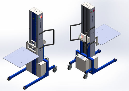 Aparato de levantamiento manual - EVO250 - RIEVO - de columnas / de plataforma / móvil