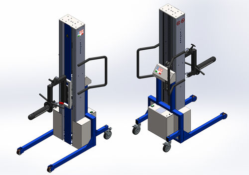 Aparato de levantamiento manual - EVO250 - RIEVO - de columnas / móvil / para metal