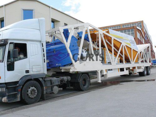 Planta de hormigón móvil - GMP-60 - GÜRİŞ