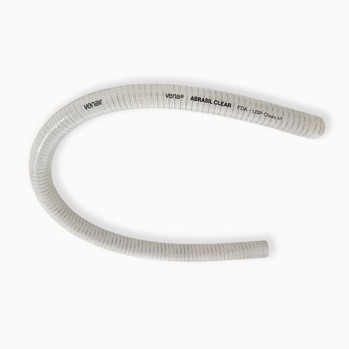 Manguera para productos químicos - Vena® ABRASIL CLEAR - Venair - para productos a granel / para polvo abrasivo / de EPDM