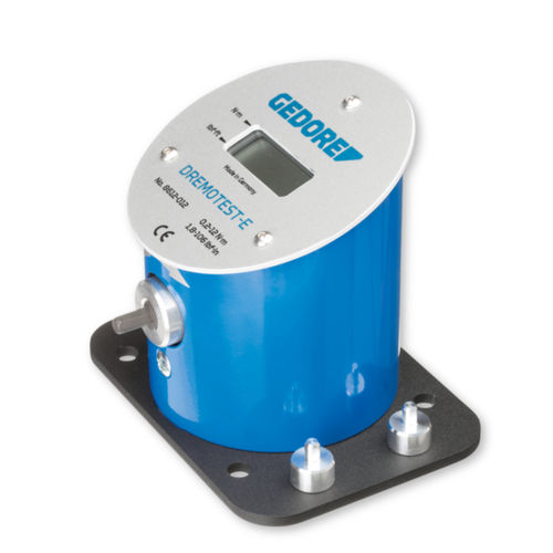 Medidor de par de sobremesa - DREMOTEST E series - Gedre Torque Ltd - para calibración / digital / electrónico