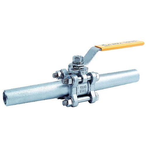 Válvula de bola - BT-V3L - BOLA-TEK Mfg.Co - manual / de 3 piezas / de soldar