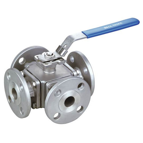 Válvula de bola - BT-FV4WMH - BOLA-TEK Mfg.Co - de palanca / con brida / de acero inoxidable