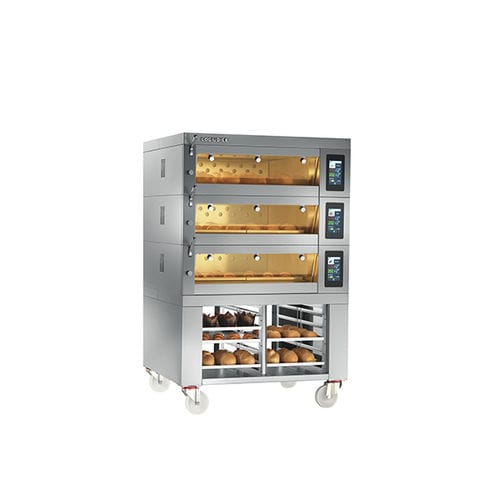 Horno para la industria agroalimentaria de pisos - MODUS_LFM - logiudice - para pan / para pizzas / para pasteles