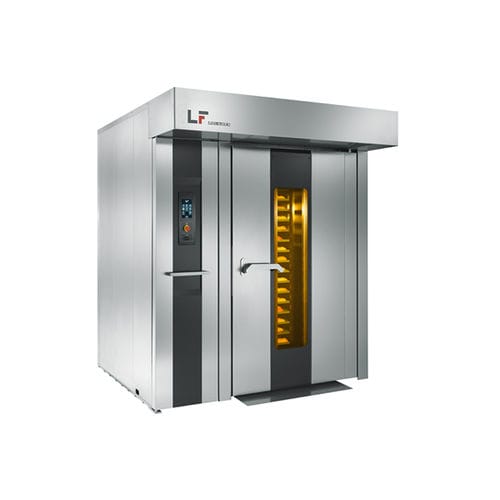 Horno para la industria agroalimentaria de carro rotativo - STREAM PLUS - logiudice - de cocción