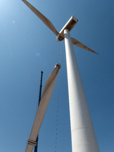 Sistema de manipulación para palas de aerogeneradores - FT 3117 - Airpes - a medida