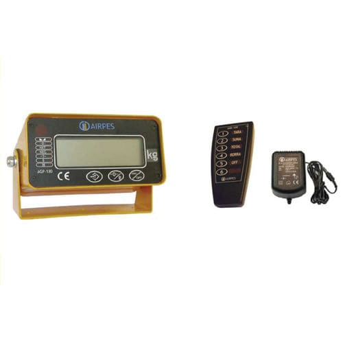 Indicador de pesaje visualizador LCD - ARR-100 - Airpes - benchtop / IP65 / IP55