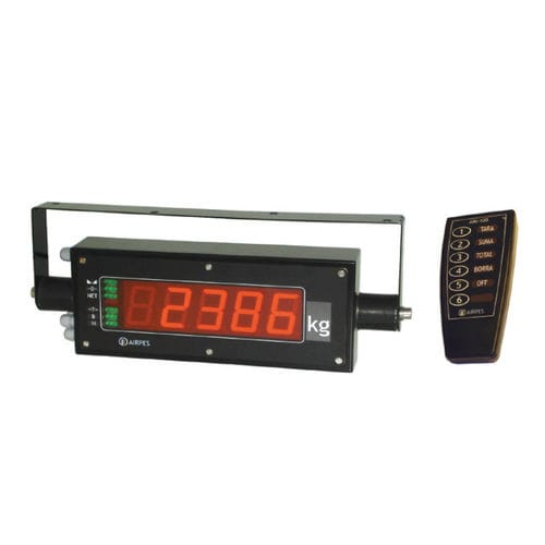 Visualizador LED - AMR-60 - Airpes - de 5 dígitos