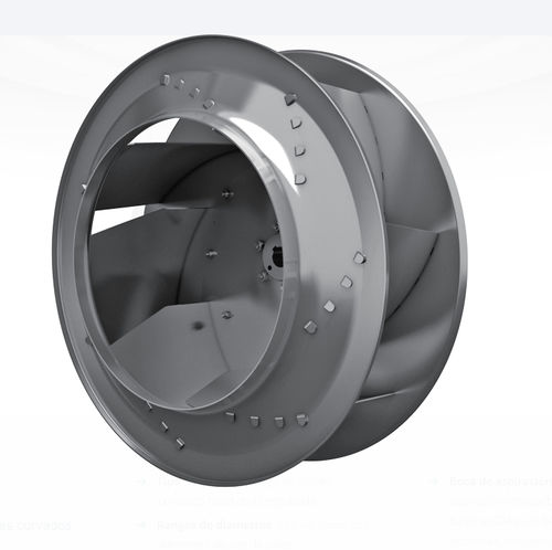 Hélice de ventilador de aluminio - CDA  - SOLDATAL,S.L.