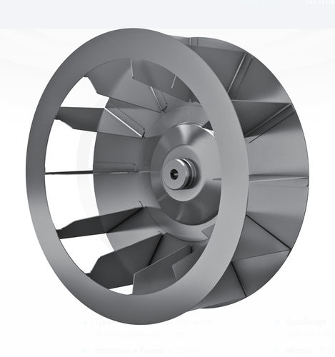 Hélice de ventilador de aluminio - FF  - SOLDATAL,S.L.