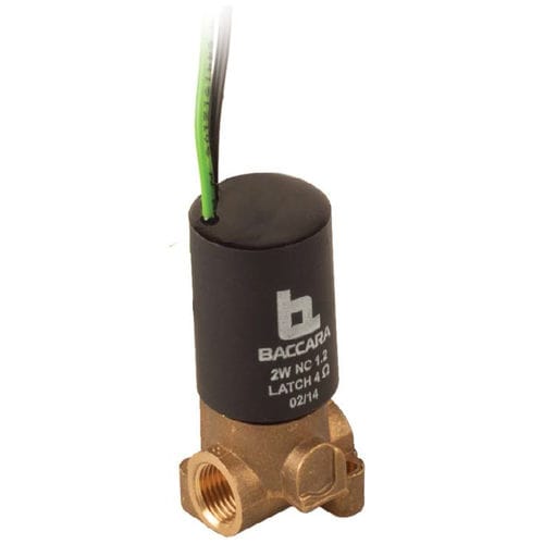 Electroválvula de control directo - G75-A - BACCARA AUTOMATION - de 2 vías / NC / de latón