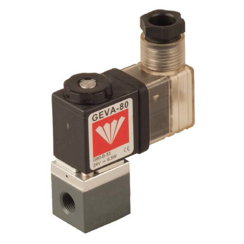 Electroválvula para productos químicos - G80-CS - BACCARA AUTOMATION - de 2 vías / NC / NA