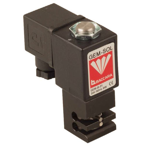 Electroválvula de manguito - GEM-P - BACCARA AUTOMATION - de 3 vías / de aluminio / IP65