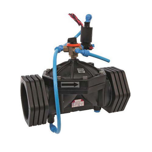 Válvula de membrana - G500-EL - BACCARA AUTOMATION - con mando eléctrico / de control / para agua