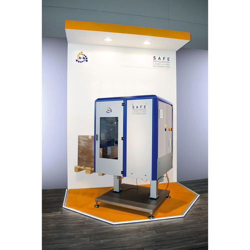Etiquetadora automática - PAE - b+b Automations- und Steuerungstechnik GmbH - para palés
