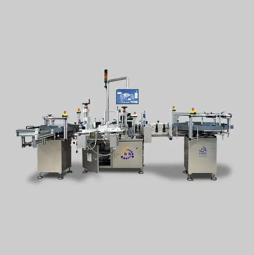 Etiquetadora totalmente automática - VRM-DS - b+b Automations- und Steuerungstechnik GmbH - para botellas / de latas / wraparound