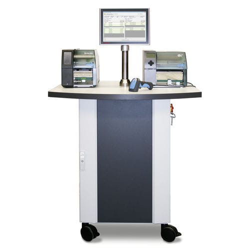 Máquina de serialización para la industria farmacéutica - MAT-CP - b+b Automations- und Steuerungstechnik GmbH