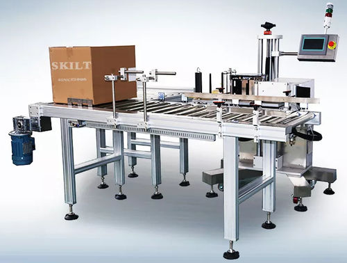 Etiquetadora controlada por PLC - RPLM-ALX924 - skiltpack - para aplicación en el lateral del producto / para la industria alimentaria / para etiquetas autoadhesivas