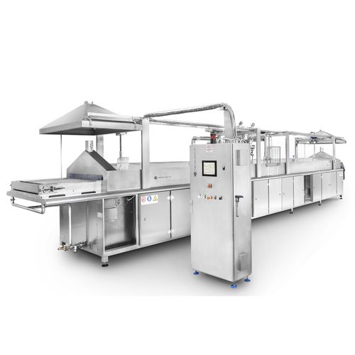 Pasteurizador de vapor - AV-A - CASTIGLIONI - de pasta / continuo / horizontal