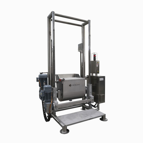 Mezcladora de pasta industrial inclinable - S-R series - CASTIGLIONI - batch / automática / con 1 tanque