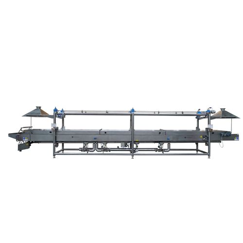 Cocedor industrial de vapor - CV - CASTIGLIONI - continuo / de pasta / con transportador