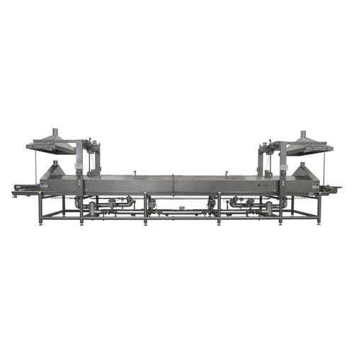 Pasteurizador de vapor - AV - CASTIGLIONI - de pasta / continuo / horizontal