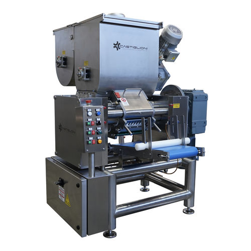 Laminador de masa automático - I-DV series - CASTIGLIONI - con doble tolva