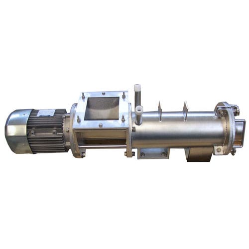 Mezcladora de pasta industrial continua - Food Tech S.r.l. - horizontal