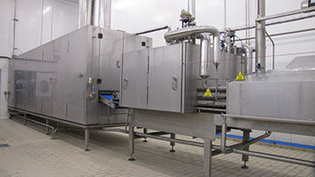 Línea de producción de pasta fresca - Food Tech S.r.l. - larga / pasteurización / con refrigeración