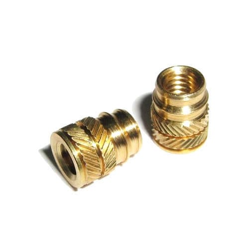 Inserto de latón - Vaishnavi Metal Products - roscado / moleteado / redondo