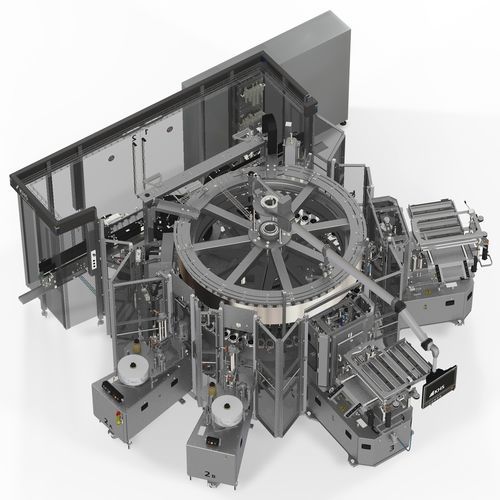 Máquina de etiquetado automática - Neo Flex - KHS GmbH - para botellas / para la industria alimentaria y de la bebida / para etiquetas autoadhesivas