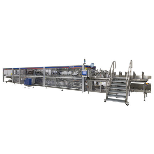 Empacadora de bandejas enfajadora wraparound - WSP - KHS GmbH - enteramente automática / modulable / de latas