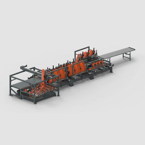 Línea de producción de chapa - WEMO Nederland B.V. - de marcos metálicos / modular