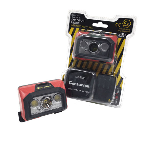 Lámpara frontal LED - EX-2780, EX-2780-R series - Fortune Protection Safety Ltd. - para zona peligrosa / de iluminación / recargable