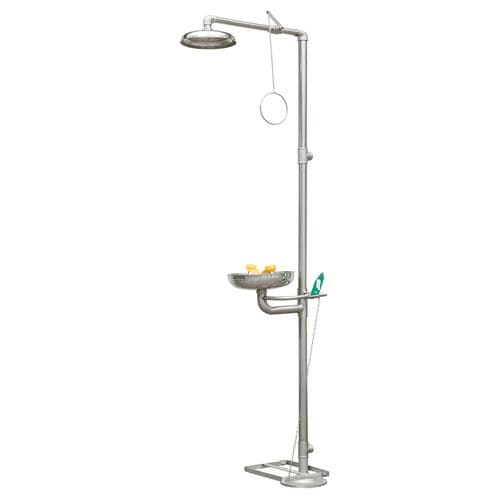 Ducha de seguridad con lavaojos - SS-S100 - Fortune Protection Safety Ltd. - de pie / para zona peligrosa