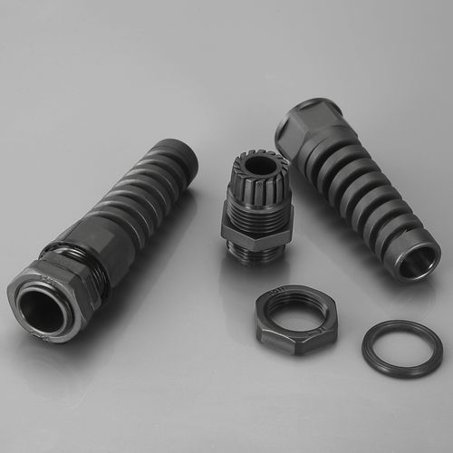 Prensaestopas con protector espiral flex - Zhejiang BangNai Electric Co. Ltd - de nailon / resistente al agua / libre de halógenos