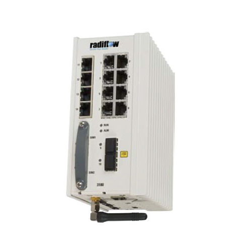 Pasarela industrial - iSEG RF-3180 - Radiflow - de seguridad / Ethernet / 3G
