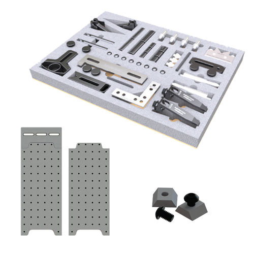 Sistema de apriete para proyector de perfiles - ALUMESS.easyloc  O-CA - Spreitzer GmbH & Co. KG - Präzisionswerkzeuge - magnético / modular / de aluminio