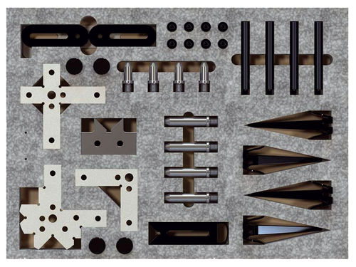 Kit de apriete manual - ALUMESS.easyloc-LA - Spreitzer GmbH & Co. KG - Präzisionswerkzeuge - de soldadura láser / para grabado láser / de marcado láser