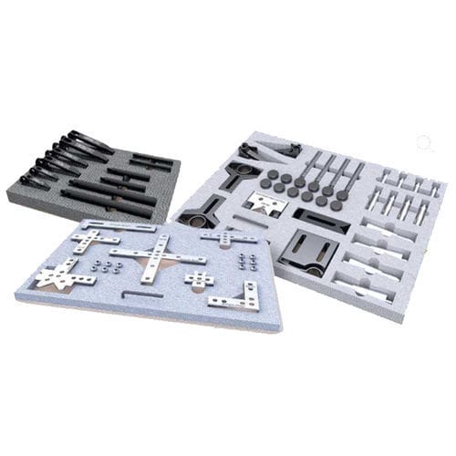 Kit de apriete mecánico - ALUMESS.easyloc TB - Spreitzer GmbH & Co. KG - Präzisionswerkzeuge - para máquina de medición tridimensional / para instrumento de medición óptico / de perfil plano