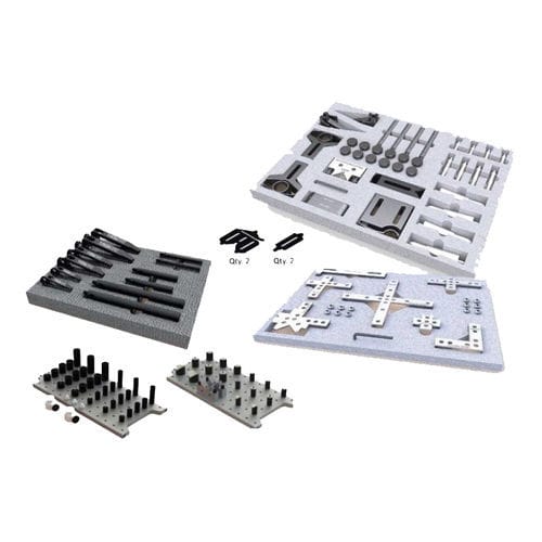 Kit de apriete mecánico - ALUMESS.easyloc TC - Spreitzer GmbH & Co. KG - Präzisionswerkzeuge - para máquina de medición tridimensional / para instrumento de medición óptico / de perfil plano